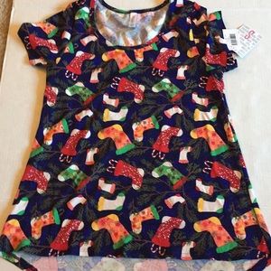 Lularoe size holiday small classic t